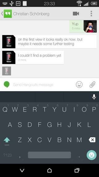 Illustration for article titled Friendly Notice: Android L Keyboard now in Play Store